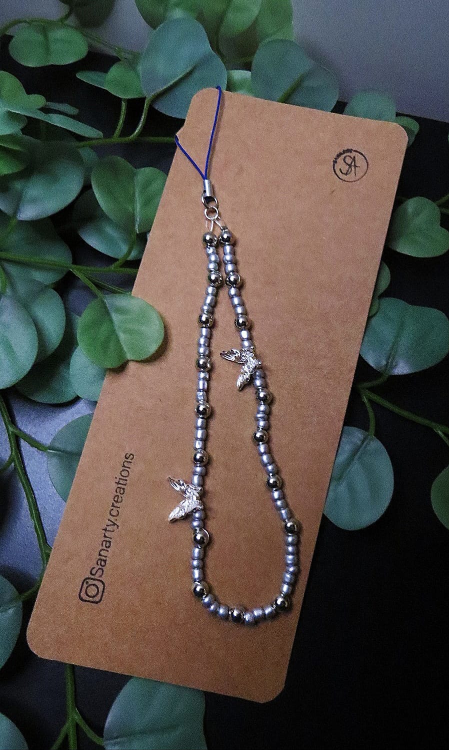 Phone cord butterflies